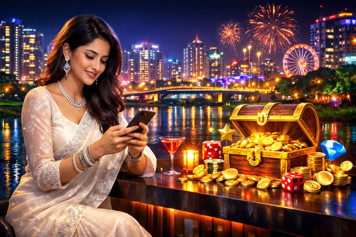 A Bangladeshi High Roller playing casino games on mobile in Dhaka